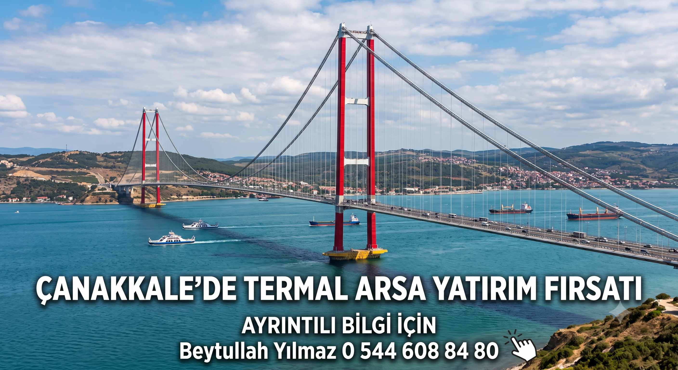 Ezine Uluköy Satılık Termal Arsa