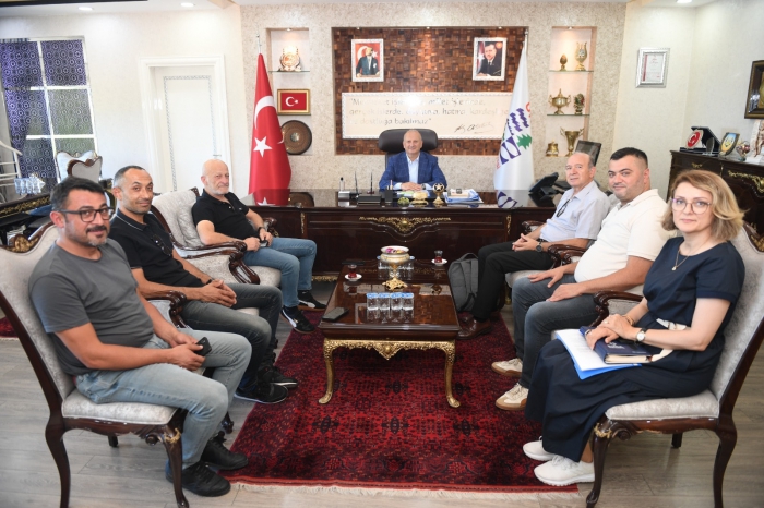 Aydın Elmacı ve Prof. Dr. Gürol Özcüre, Kırsal Kalkınma İçin Bir Araya Geldi
