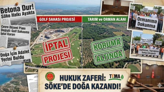 Aydın-Muğla-Denizli Planında Kritik Değişiklik: Söke'deki Golf Alanları Tarıma Açılıyor
