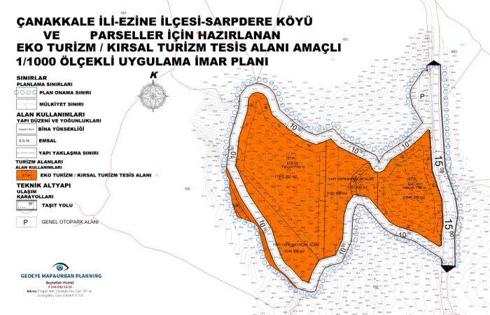 Ezine Sarpdere Eko Turizm İmar Projemizde sona geldik 9