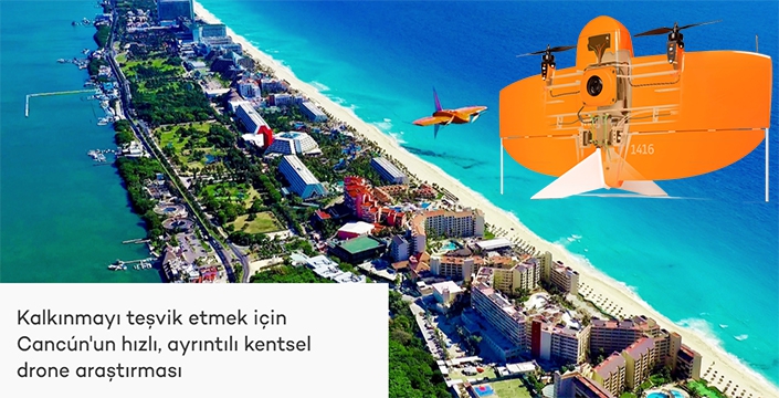 Wingtra ile 270 km2 alanı 19 günde 5cm çözünürlük ile haritaladılar