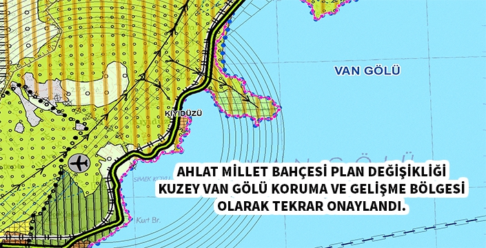 Kuzey Van Gölü Kültür ve Turizm Gelişim Bölgesi sınırı yeniden belirlendi