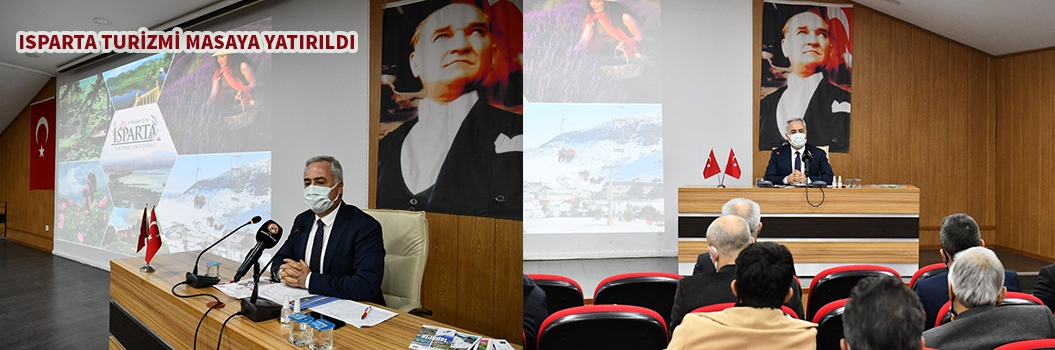 Isparta'da alternatif turizm dalları masaya yatırıldı