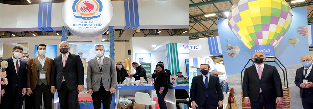Denizli EMİTT 2022'de en etkin tanıtım ödülünü aldı