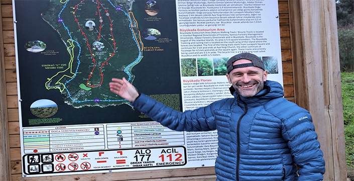 Büyükada Ekoturizm Rotası Fransasız yetkililere ev sahipliği yaptı.