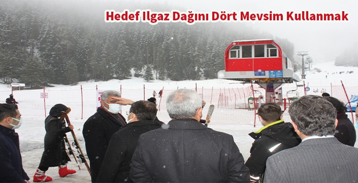 Hedef Ilgaz Dağını Dört Mevsim Kullanmak