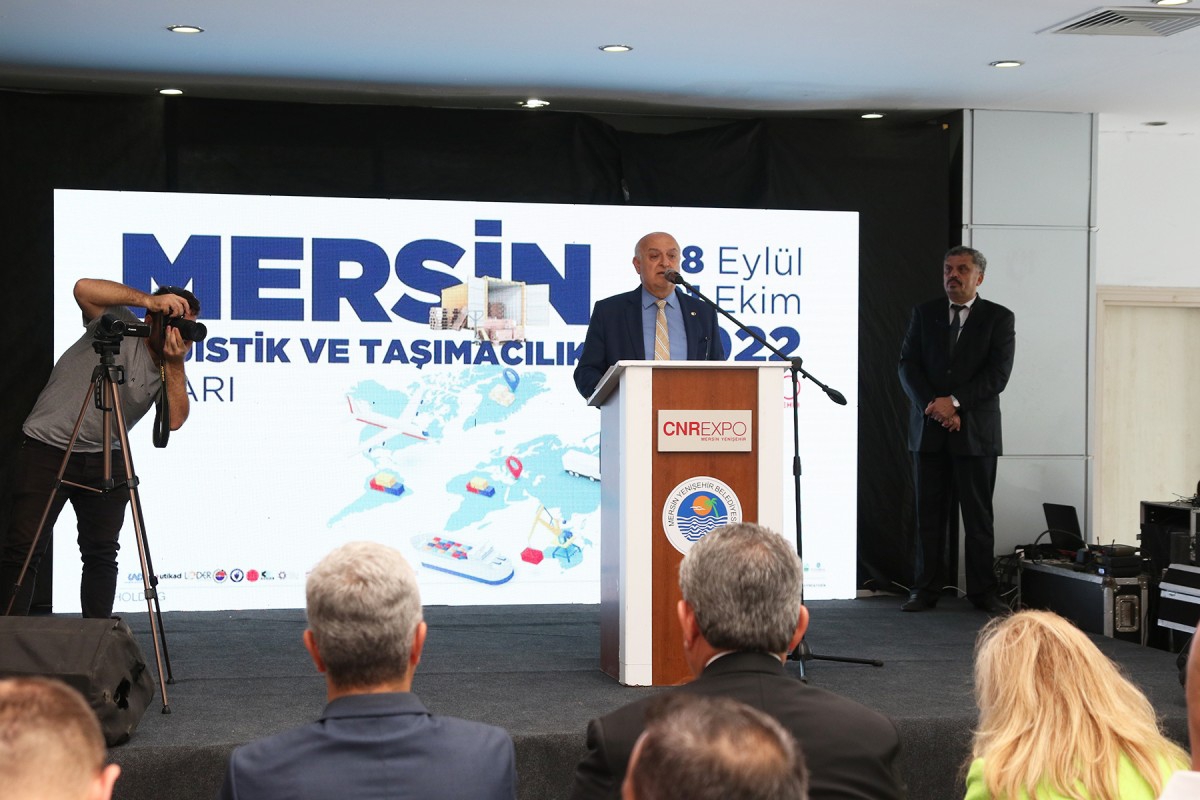 Mersin Lojistik ve Taşımacılık Fuarı’na Mersin Ana Konteyner Limanı damgasını vurdu