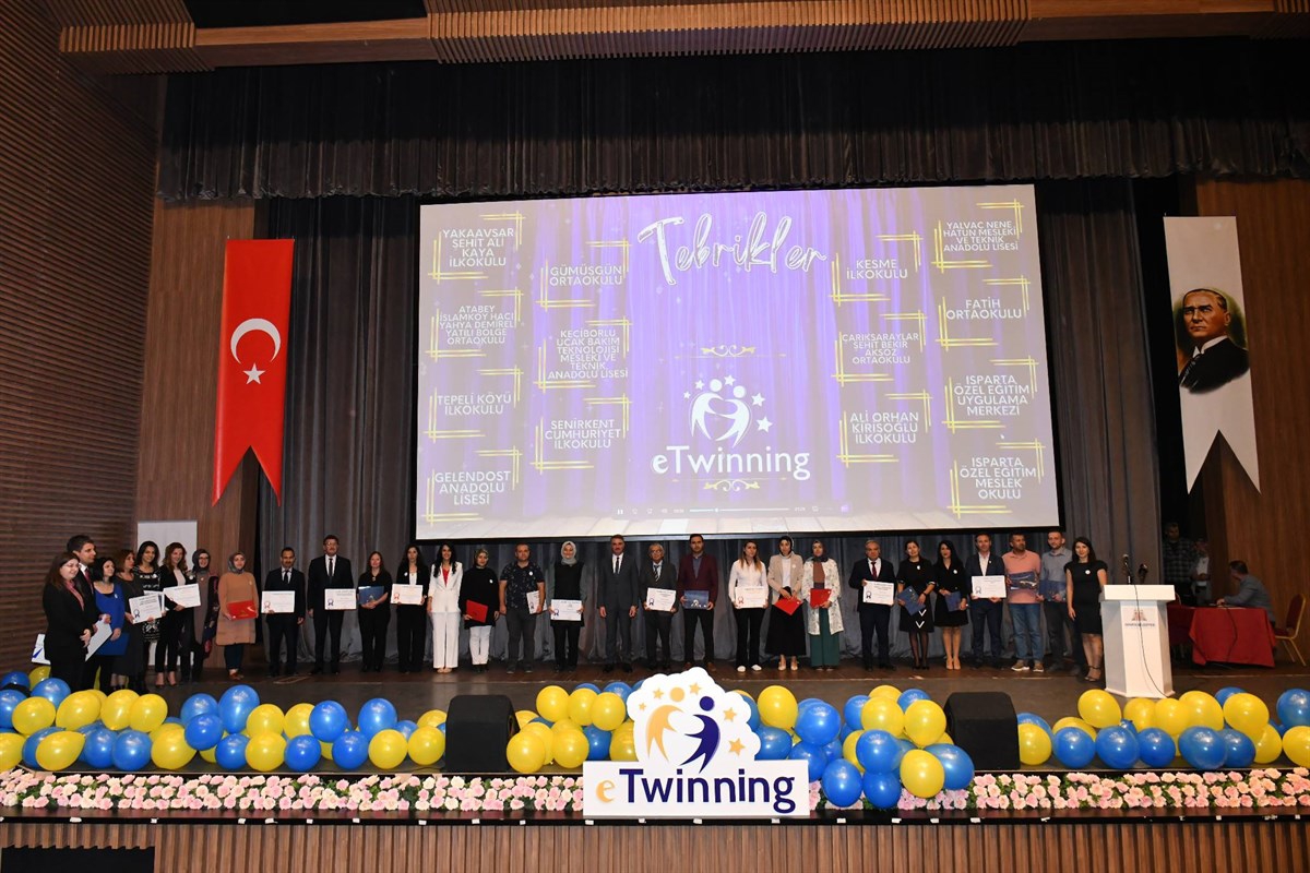 eTwinning Kalite Etiketi Ödül Töreni yapıldı.