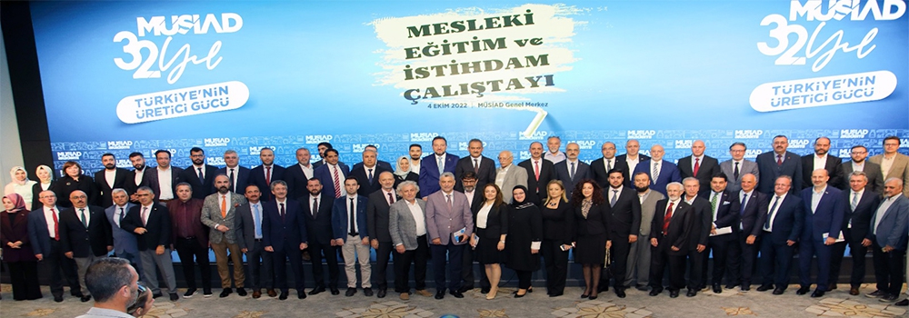 Mesleki eğitimin geleceği MÜSİAD'ın düzenlediği çalıştayda ele alındı.