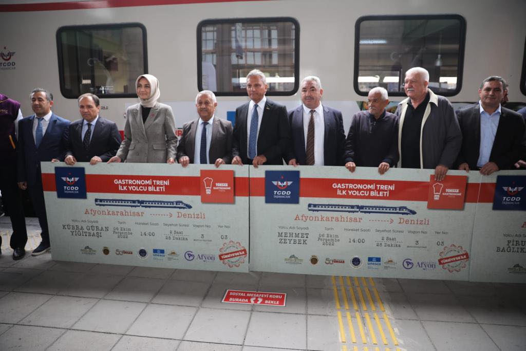 TÜRSAB Gastronomi treni lansmanı gerçekleşti