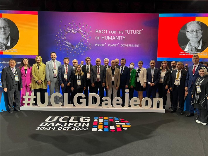 UCLG Dünya Kongresi Güney Kore'nin Daejeon kentinde yapıldı.