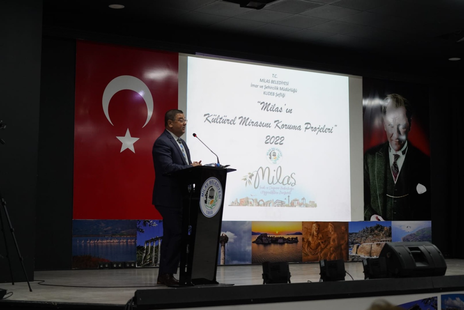 MİLAS’IN KÜLTÜREL MİRASINI KORUMA PROJELERİ TANITILDI