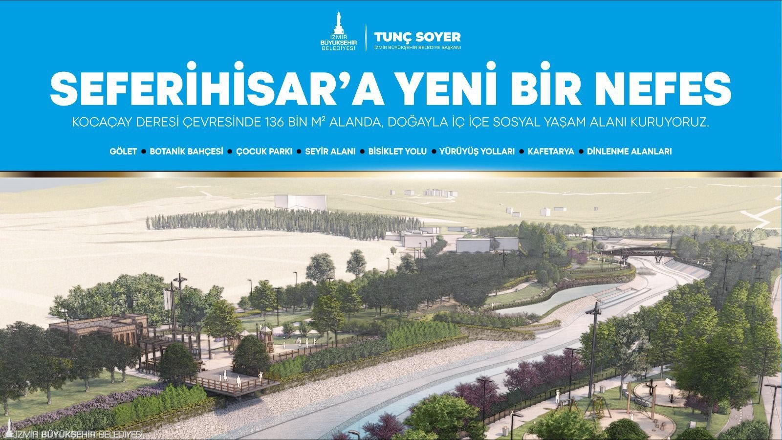 Seferihisar’daki yaşam kalitesini artıracak 88 milyonluk dev proje