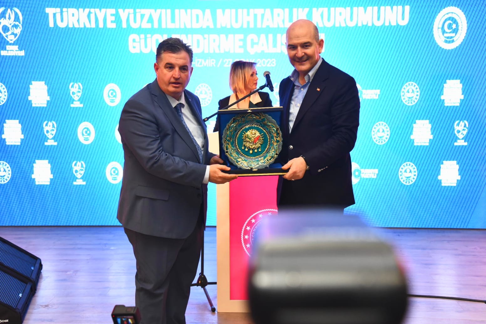 Kınık içişleri bakanı Süleyman Soylu'yu ağırladı