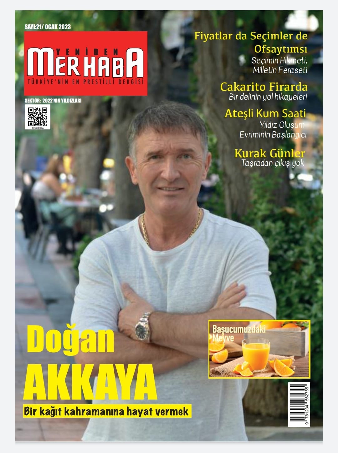 MERHABA yeni sayısı çift kapaklı