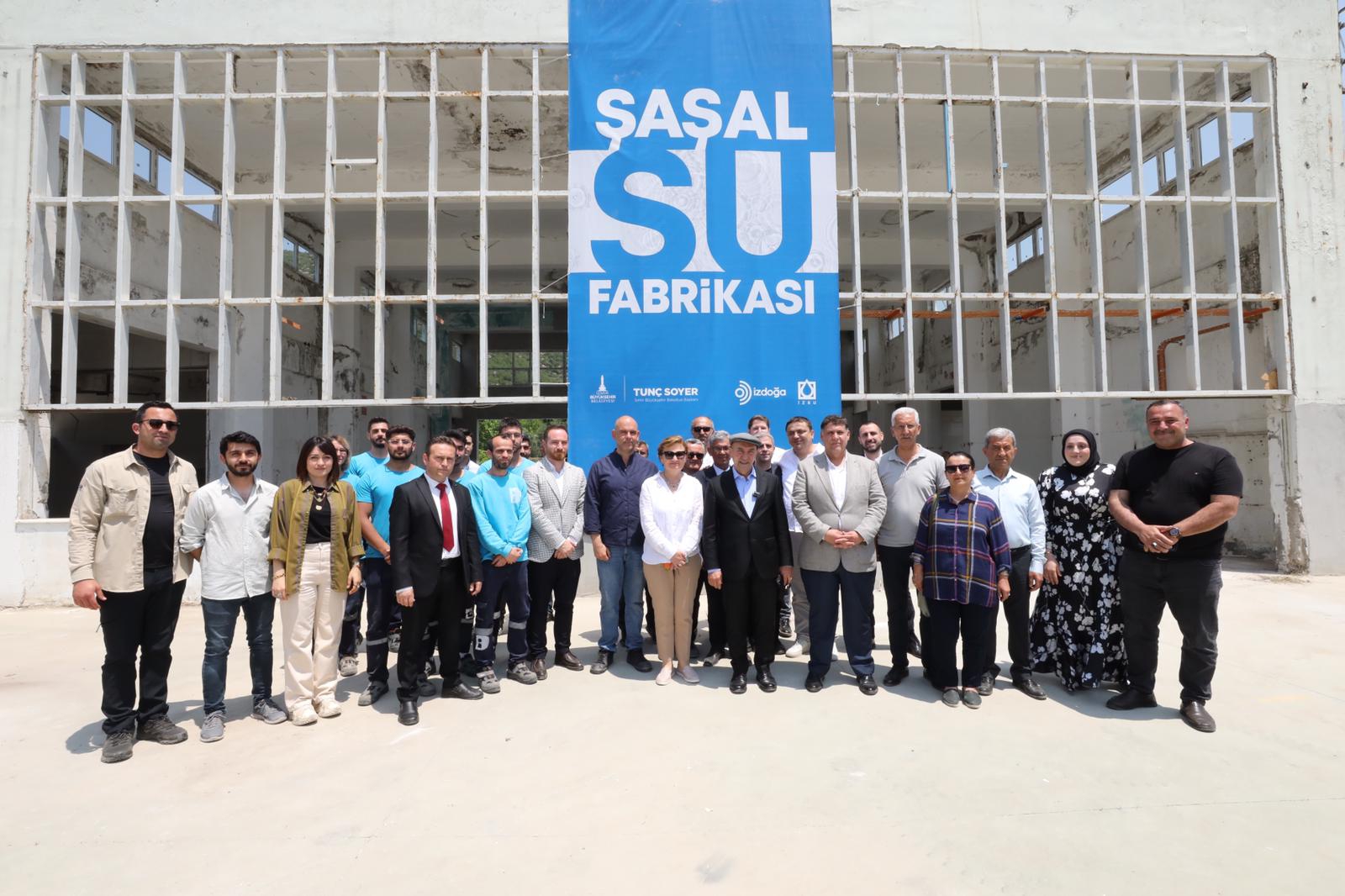 Menderes’ten Soyer’e Şaşal Su Teşekkürü