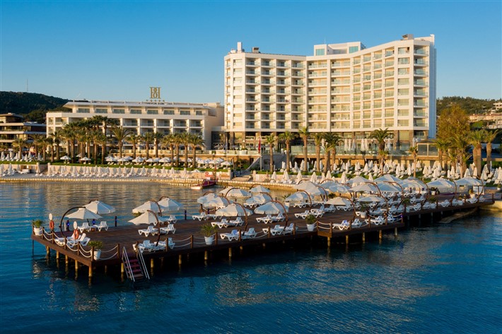 Boyalık Beach Hotel’de ev konforunda tatil