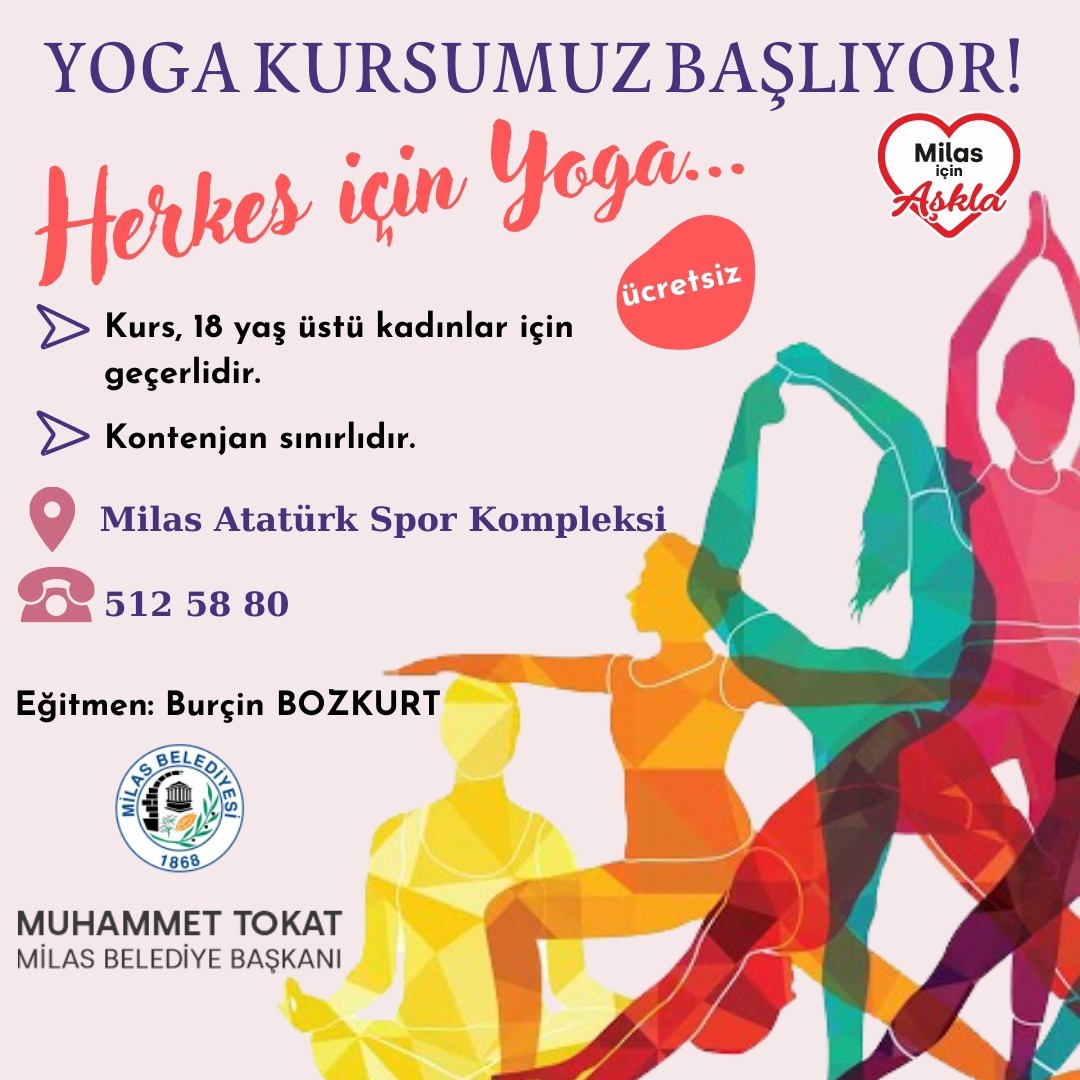 Herkes için Yoga kayıtları başladı