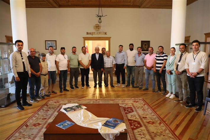 Kooperatiflerden Başkan Gürün’e Teşekkür Ziyareti