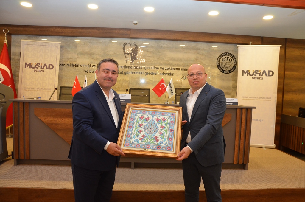 MÜSİAD İzmir ve Denizli Üyeleri 3T Programında Buluştu