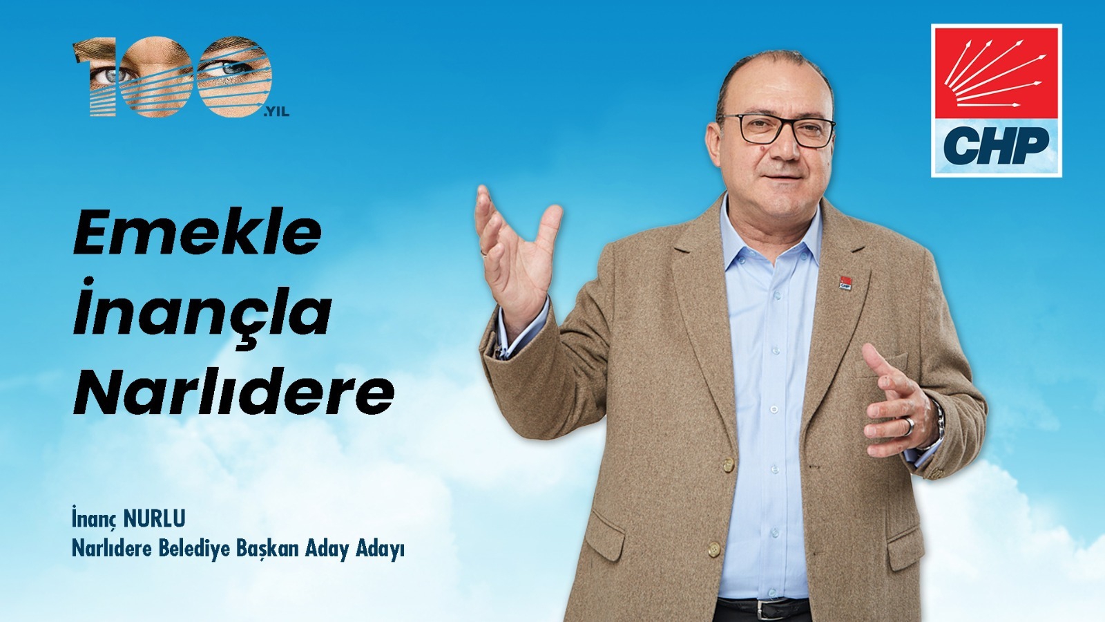 Narlıdere için yola çıkan CHP’li İnanç Nurlu; “Yenilikçi bir anlayışa ihtiyacımız var!”
