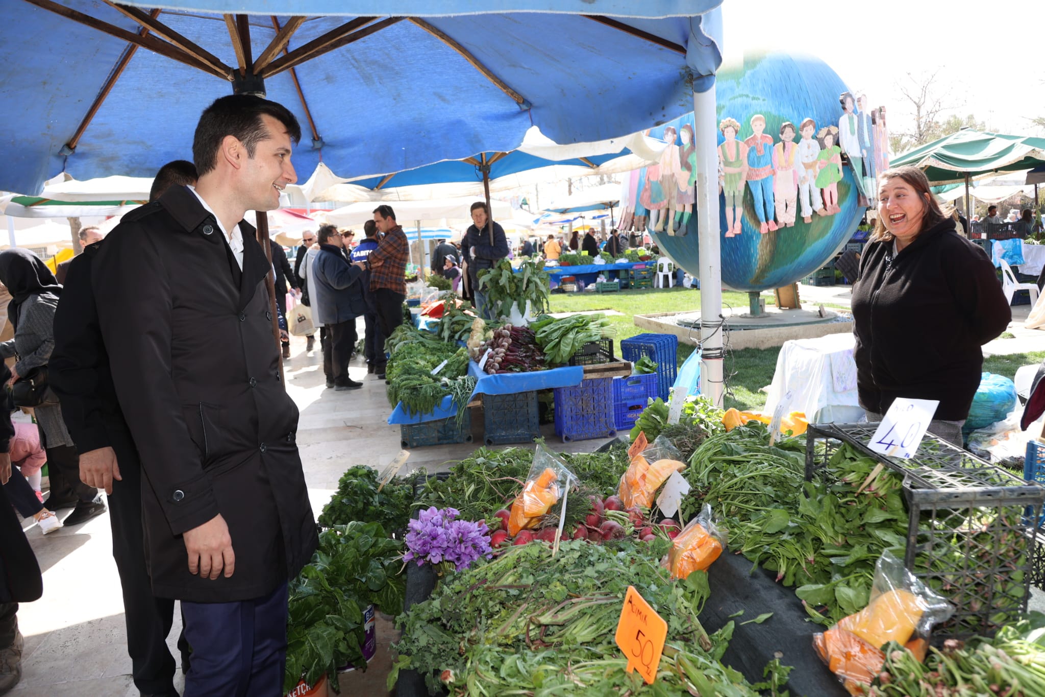 Urla’da bahar coşkusu: Mart Dokuzu Ot Bayramı renkli görüntülere sahne oldu