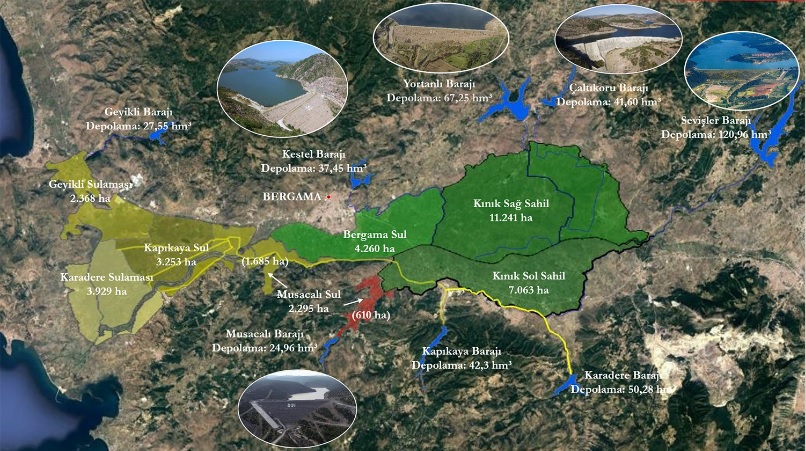 Bakırçay Havzası Modern Sulamaya Kavuşuyor: Borulu Basınçlı Sistemle Sulama Maliyetleri Düşecek