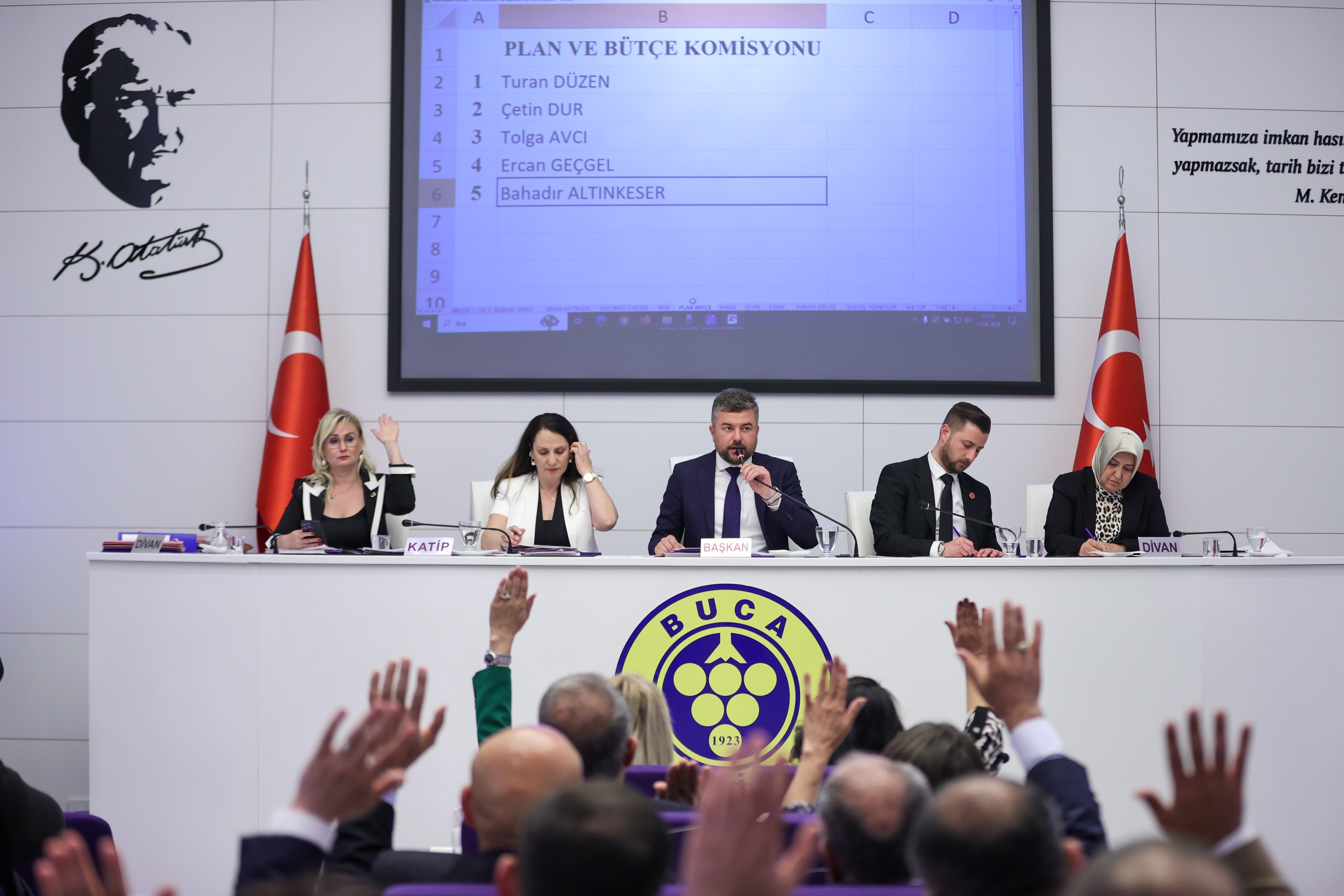 Buca’nın Yeni Yönetimi Belli Oldu: Görev Dağılımı ve Meclis Üyeleri Seçildi