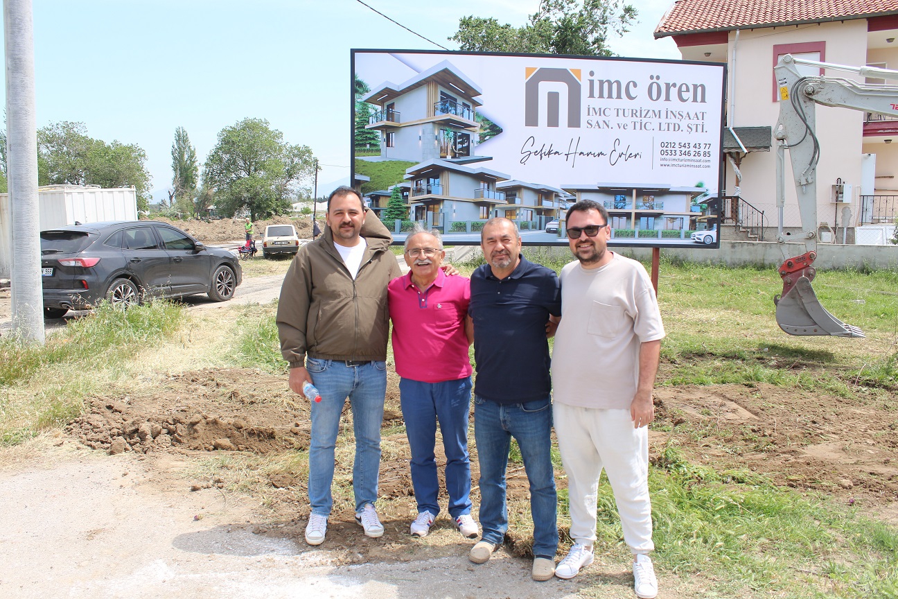 Edremit Körfezi’nde İMC İnşaat Farkı: Şefika Hanım Evleri Temel Atıyor