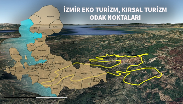 İzmir Bölgesi Ekoturizm Kırsal Turizm Proje Rehberidir
