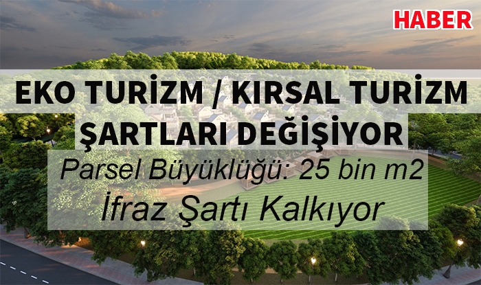 21 Ocak 2025 Ekoturizm Kırsal Turizm Proje şartları değişti