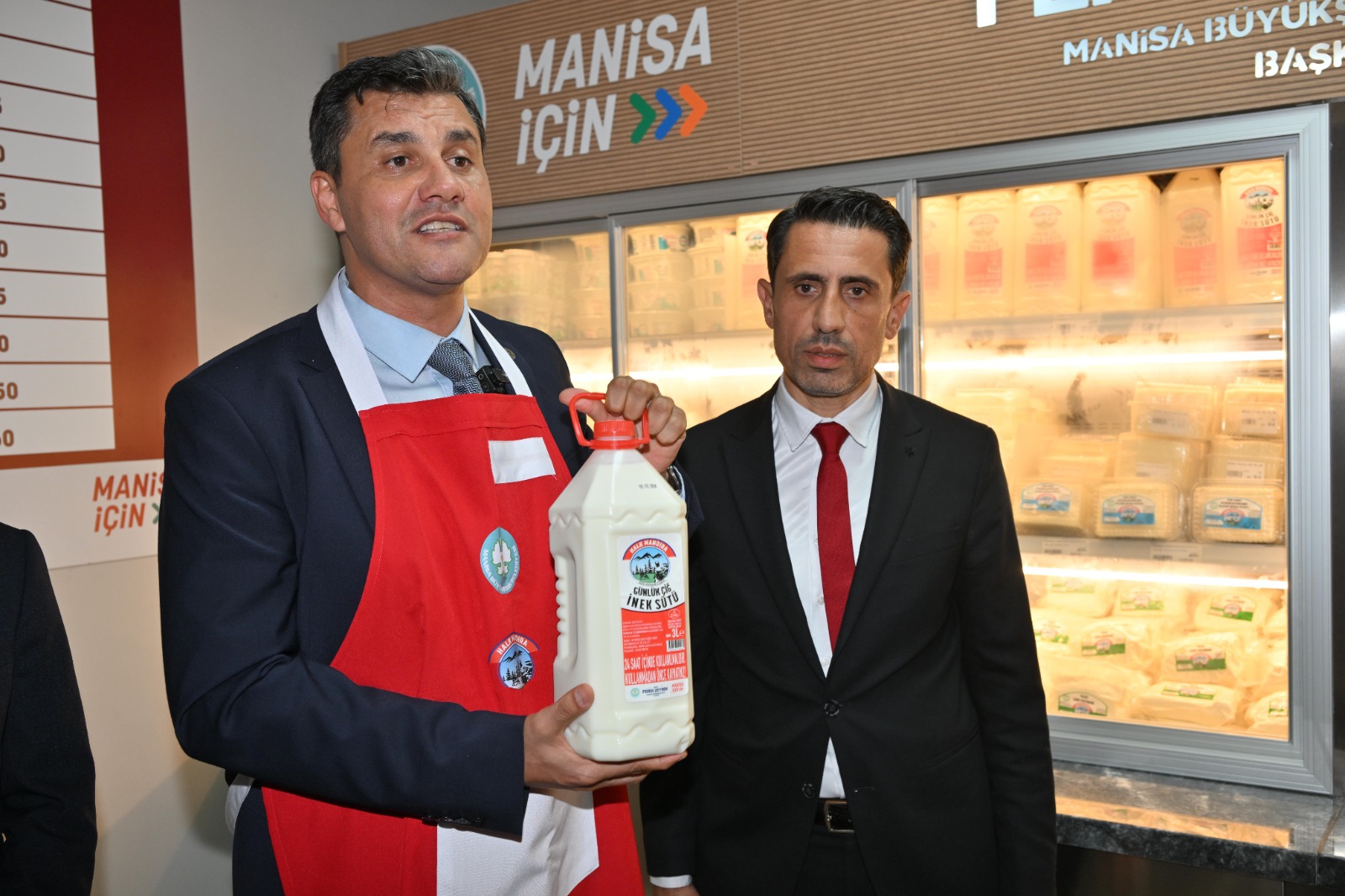 Manisa Büyükşehir Belediyesi ve Kooperatiften Halk İçin Süt İşbirliği