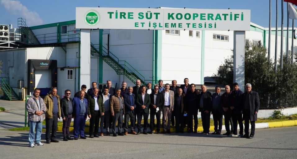 İran Heyetinden Tire Süt Kooperatifi’ne Ziyaret