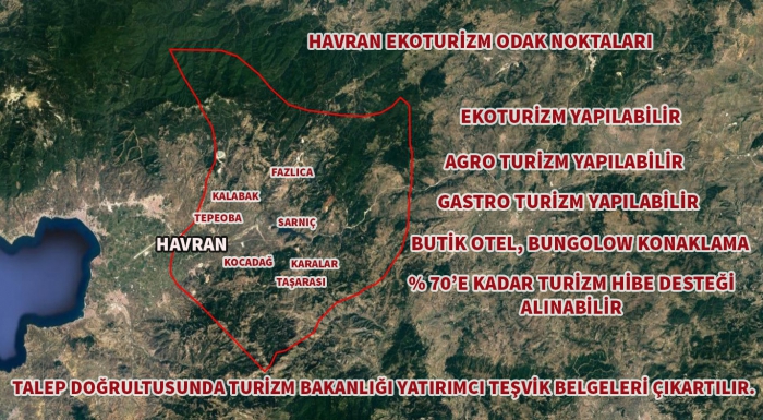 Havran Ekoturizm İmarında Yeni Dönem: 25 Dönüm Şartı ve Tüm Detaylar