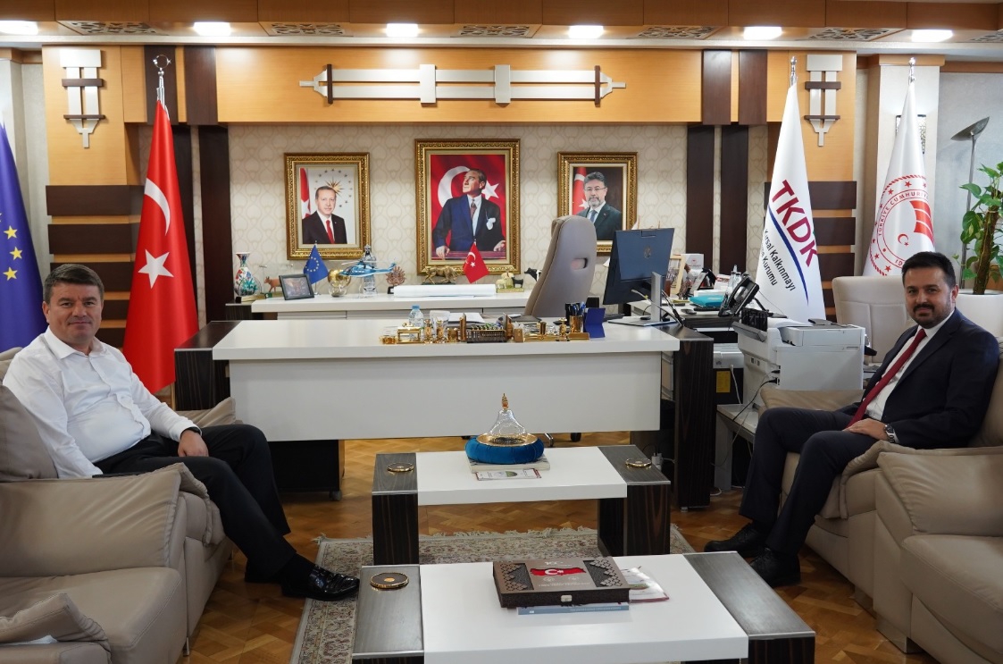 Aksaray Belediye Başkanı Dinçer'den TKDK'ya Stratejik Ziyare