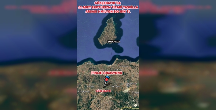 Hem Tapu Sahibi Olun Hem de Gelir Getiren Bir Turizm İşletmesine Ortak Olun. Gökçebayır'da Sadece 12 Vizyoner Yatırımcıya Özel Proje!