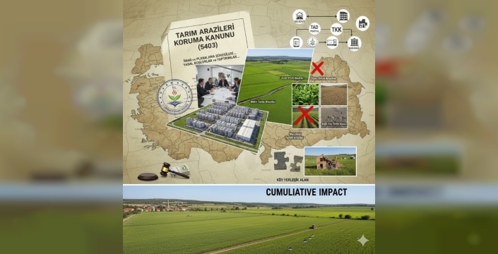 Türkiye'de Tarım Arazilerinin İmar Hukuku ve 5403 Sayılı Kanun Analizi