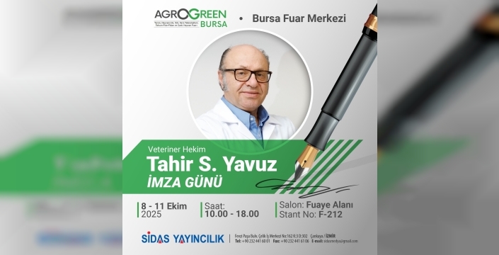  Veteriner Hekimliğin Duayeni Tahir S. Yavuz, 15. Eseri Besicilik ile Bursa Tarım Fuarı'nda