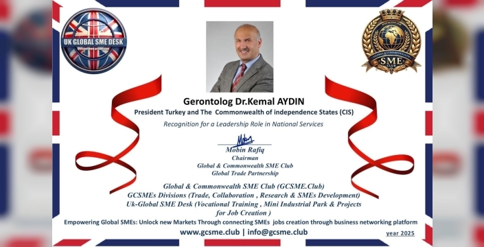 Dr. Kemal Aydın ve Mobin Rafıg’dan Stratejik Hamle: Sağlık ve Ticarette Küresel Ortaklık