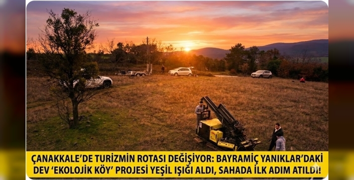 Sürdürülebilir Yaşamın Yeni Adresi: Yanıklar Eko Köy Projesi'nde Sona Doğru