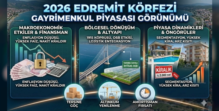 2026 Edremit Körfezi Gayrimenkul Raporu: Yeni Normal de Yatırım ve Reel Getiri Stratejileri