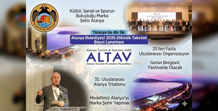 Alanya 2026 Etkinlik Takvimi Açıklandı: Goran Bregović ve Dev Organizasyonlar!