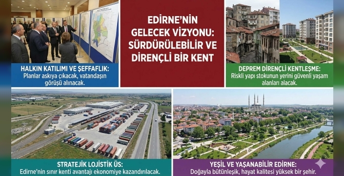 Ergene Havzası Planı Güncelleniyor: Bakanlık ve Belediye Edirne’nin Geleceği İçin El Sıkıştı