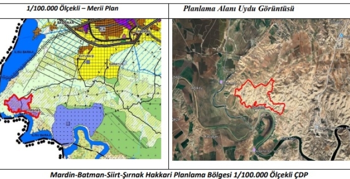 1/100.000 Ölçekli Plan Değişti: Batman OSB 5. İlave Alan Hayırlı Olsun