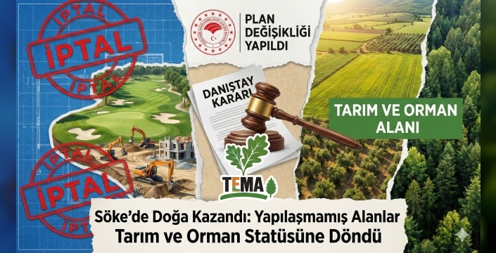 Bakanlık Duyurdu: Aydın-Muğla-Denizli Planında Söke Golf Sahası Değişikliği Resmileşti