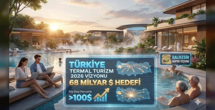 Türkiye'nin 2026 Termal Turizm Devrimi: 68 Milyar Dolarlık Hedefte Wellness ve Süper Teşvik Dönemi