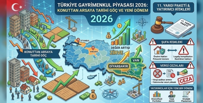 2026 Gayrimenkul Trendleri: Arsa Yatırımında Kazandıran Şehirler ve Yeni Hukuki Dönem
