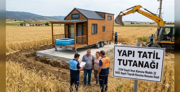 İmarsız Tarlaya Tiny House Koymadan Önce Dikkat: 2026'da Yıkım ve Dev Cezalar Kapıda!