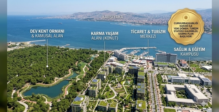 İnciraltı’na Dev Kent Ormanı ve Karma Yaşam Alanı Geliyor: İşte Planın Detayları