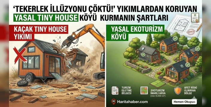 Tekerlek İllüzyonu Çöktü!" Yıkımlardan Koruyan Yasal Tiny House Köyü Kurmanın Şartları